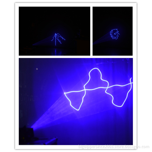 Hot selling laser 500mw single pure blue laser light for ktv bar disco stage light BigDippet B500